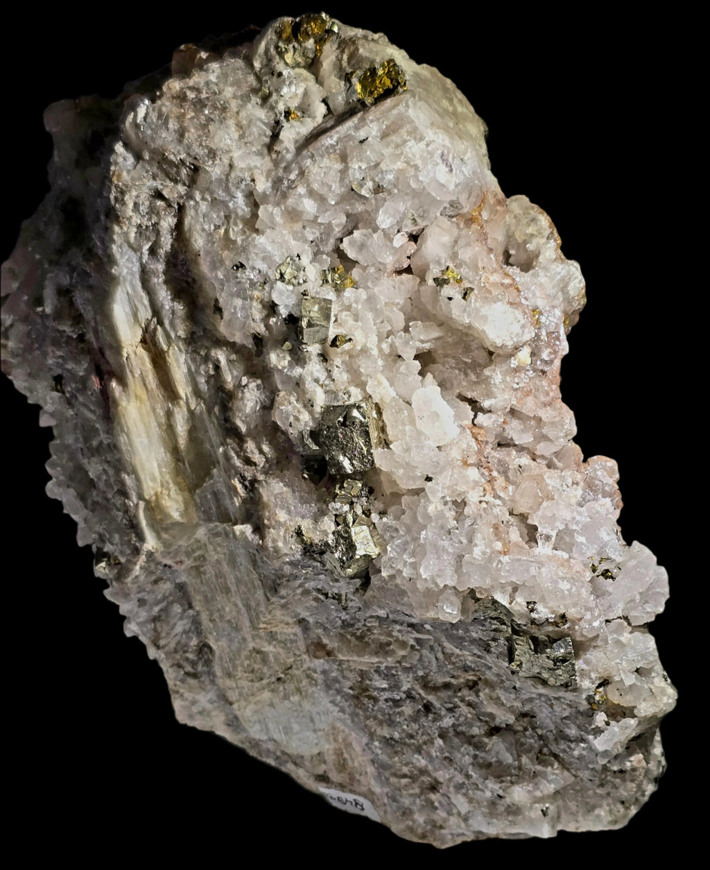 INESITE, PYRITE, QUARTZ (LARGE CABINET)