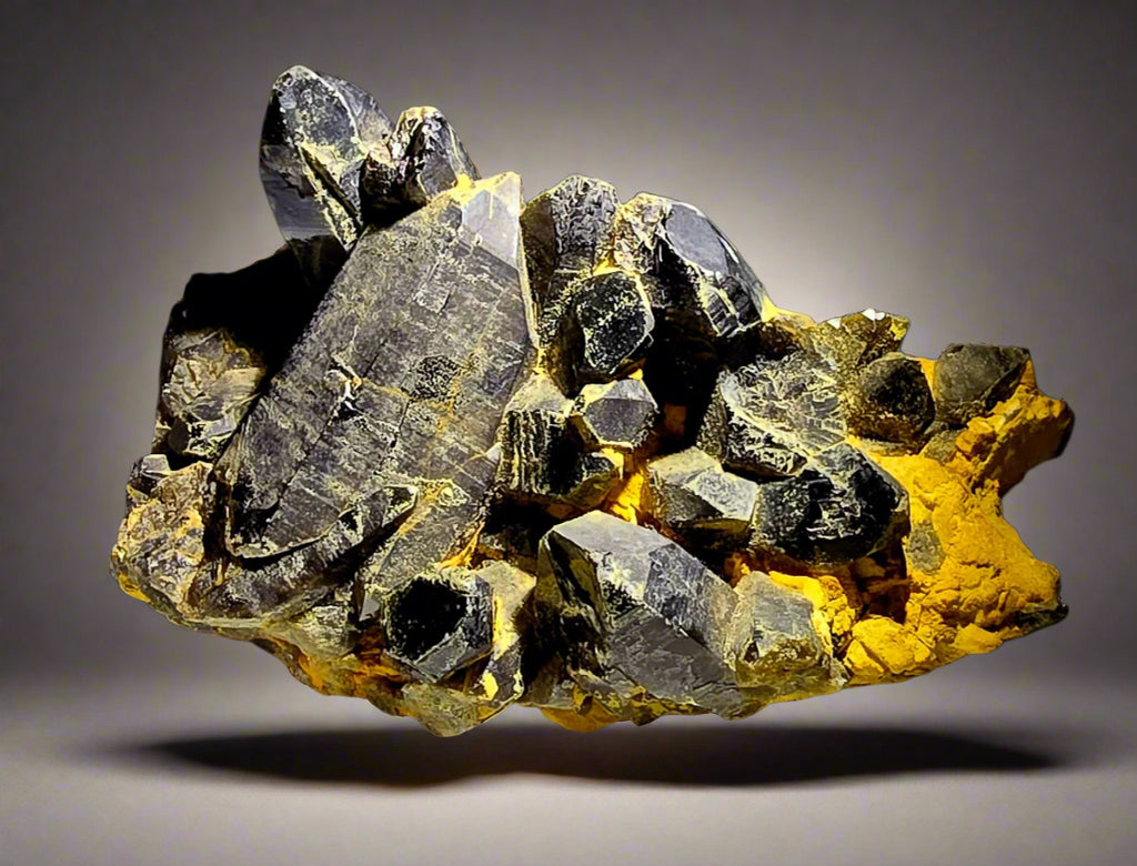 QUARTZ SMOKEY (MORION)  (LARGE CABINET)