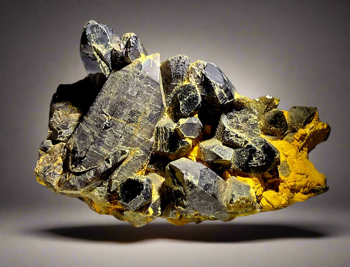 QUARTZ SMOKEY (MORION)  (LARGE CABINET)