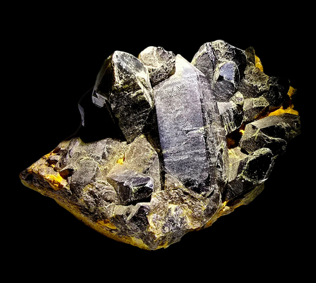 QUARTZ SMOKEY (MORION)  (LARGE CABINET)