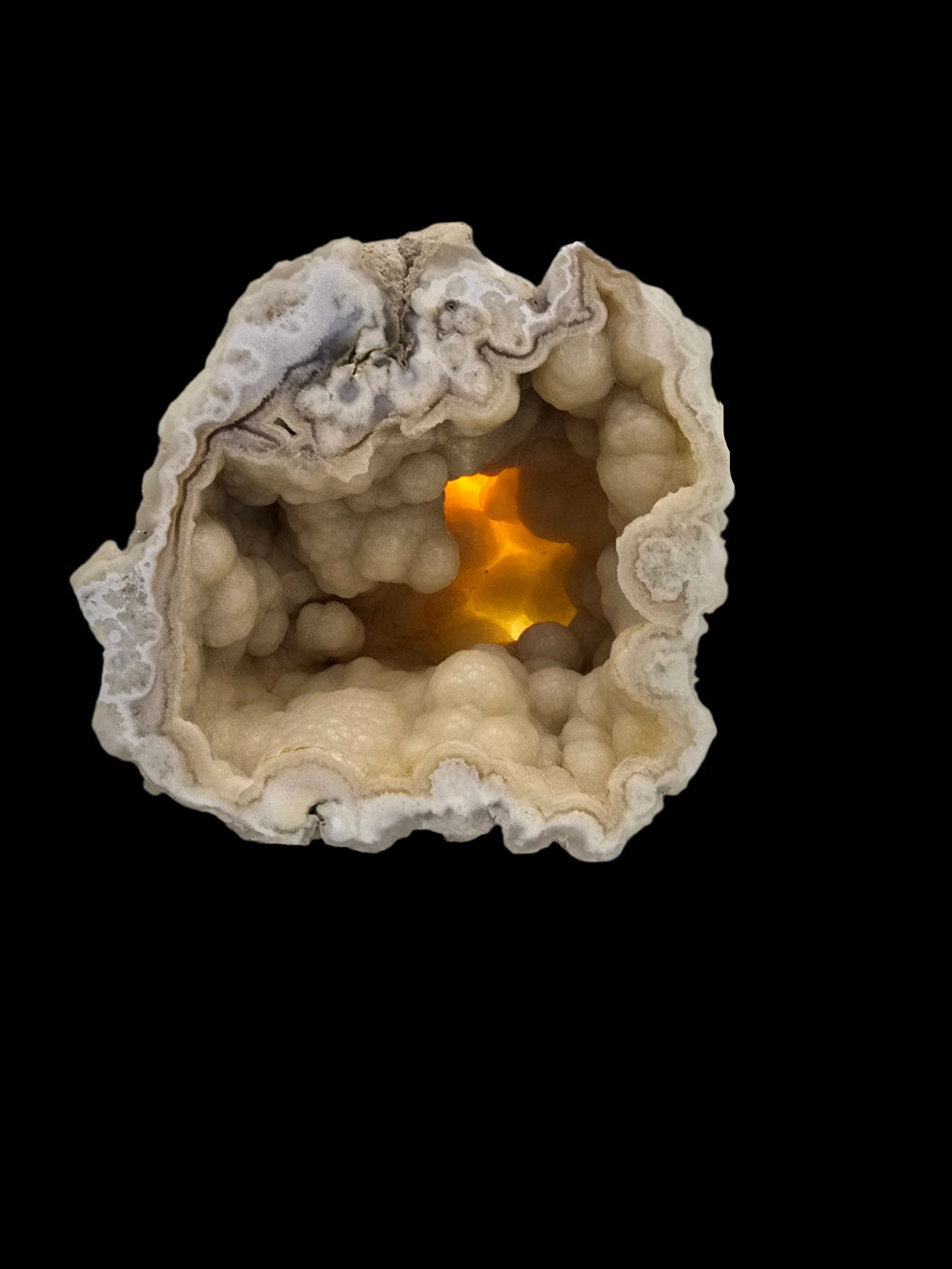 CHALCEDONY (GEODE) (large cabinet)