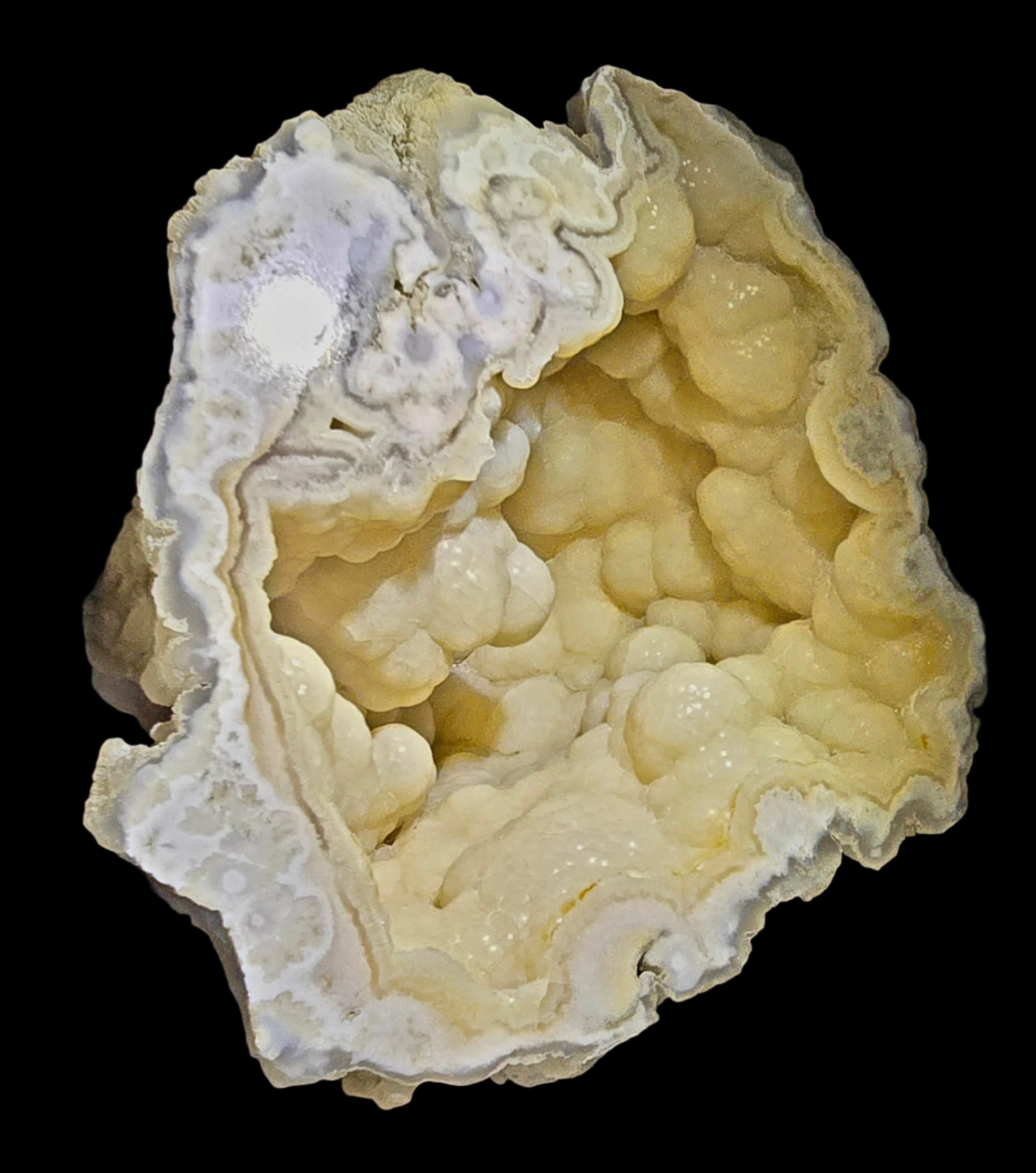 CHALCEDONY (GEODE) (large cabinet)