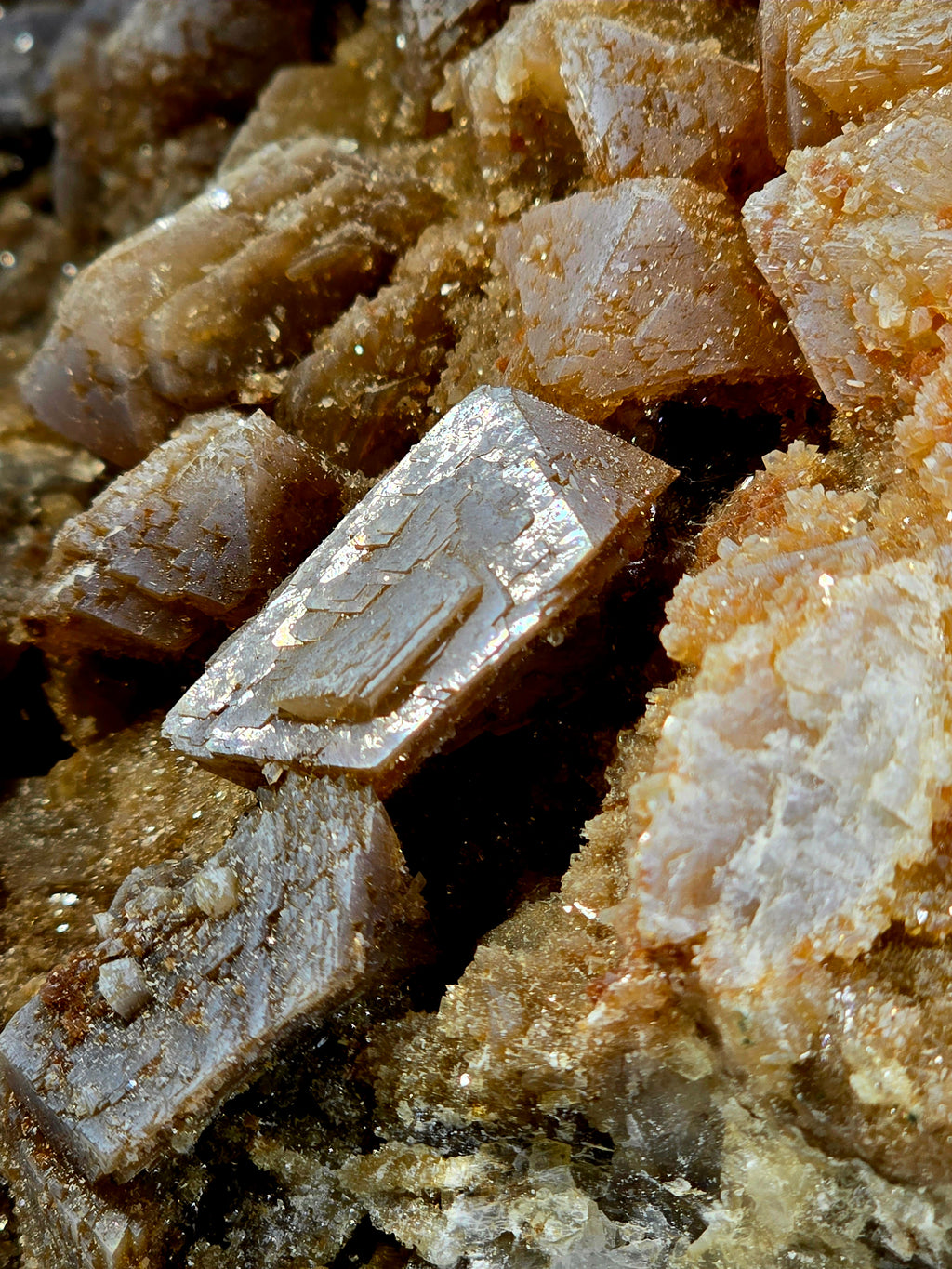 COLEMANITE (UNUSUAL MASSIVE CRYSTALS) (large cabinet)