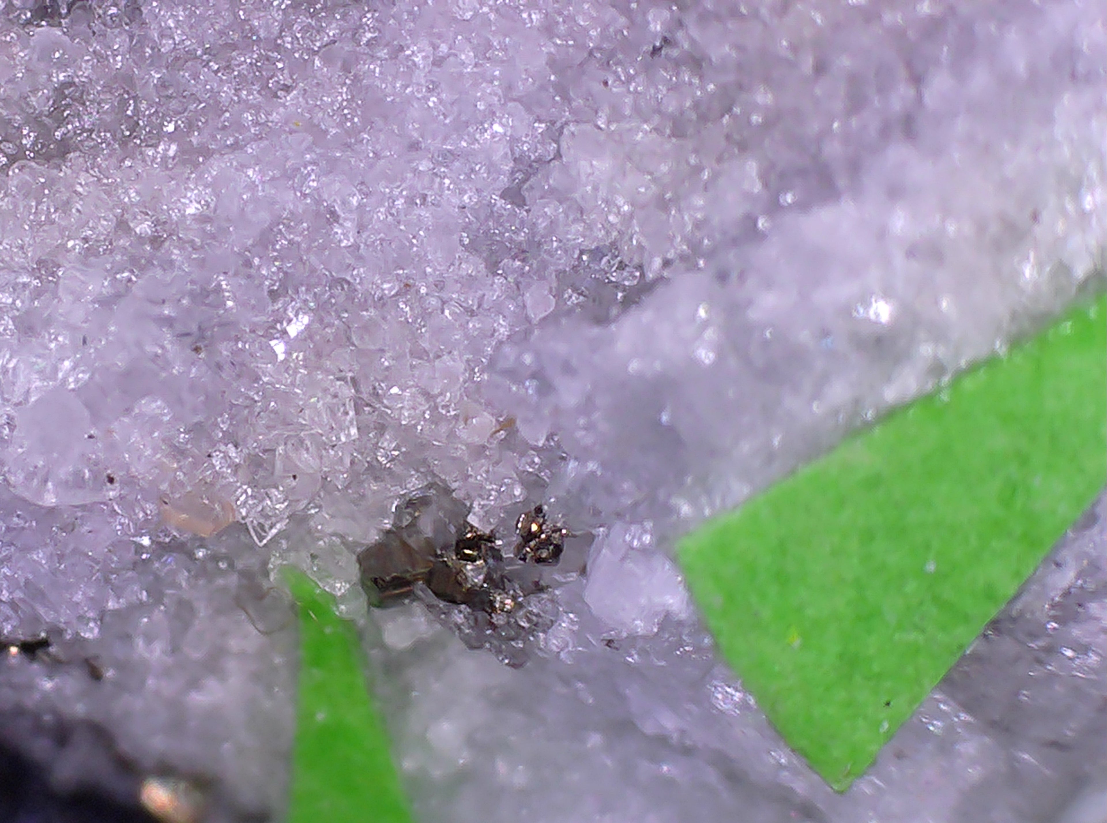 GORCEIXITE with RUTILE (micro and miniature)