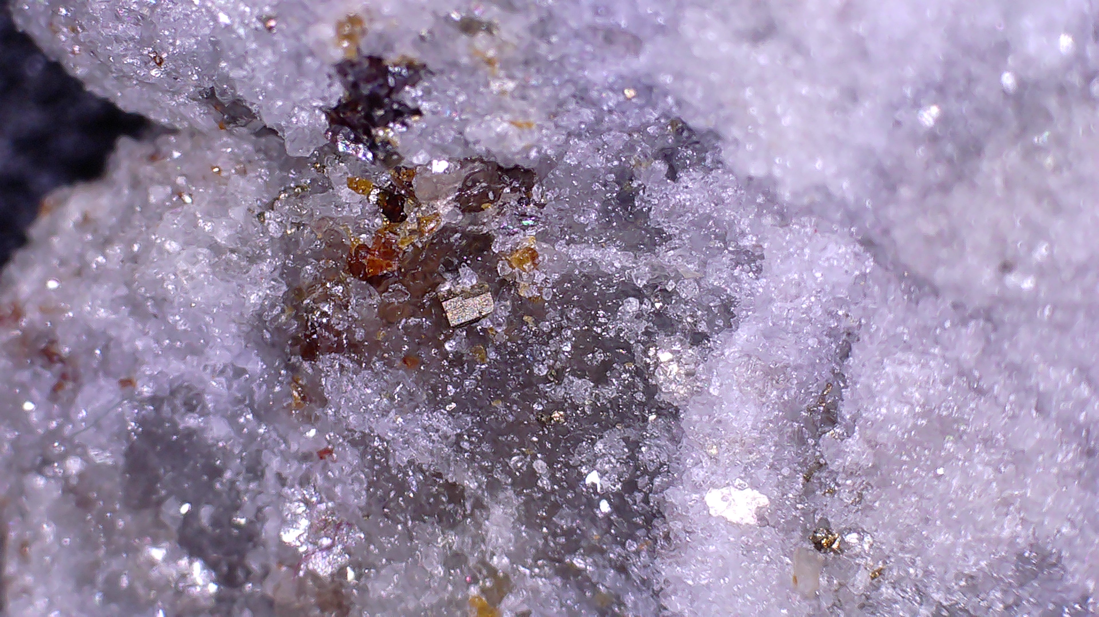 GORCEIXITE with RUTILE (micro and miniature)