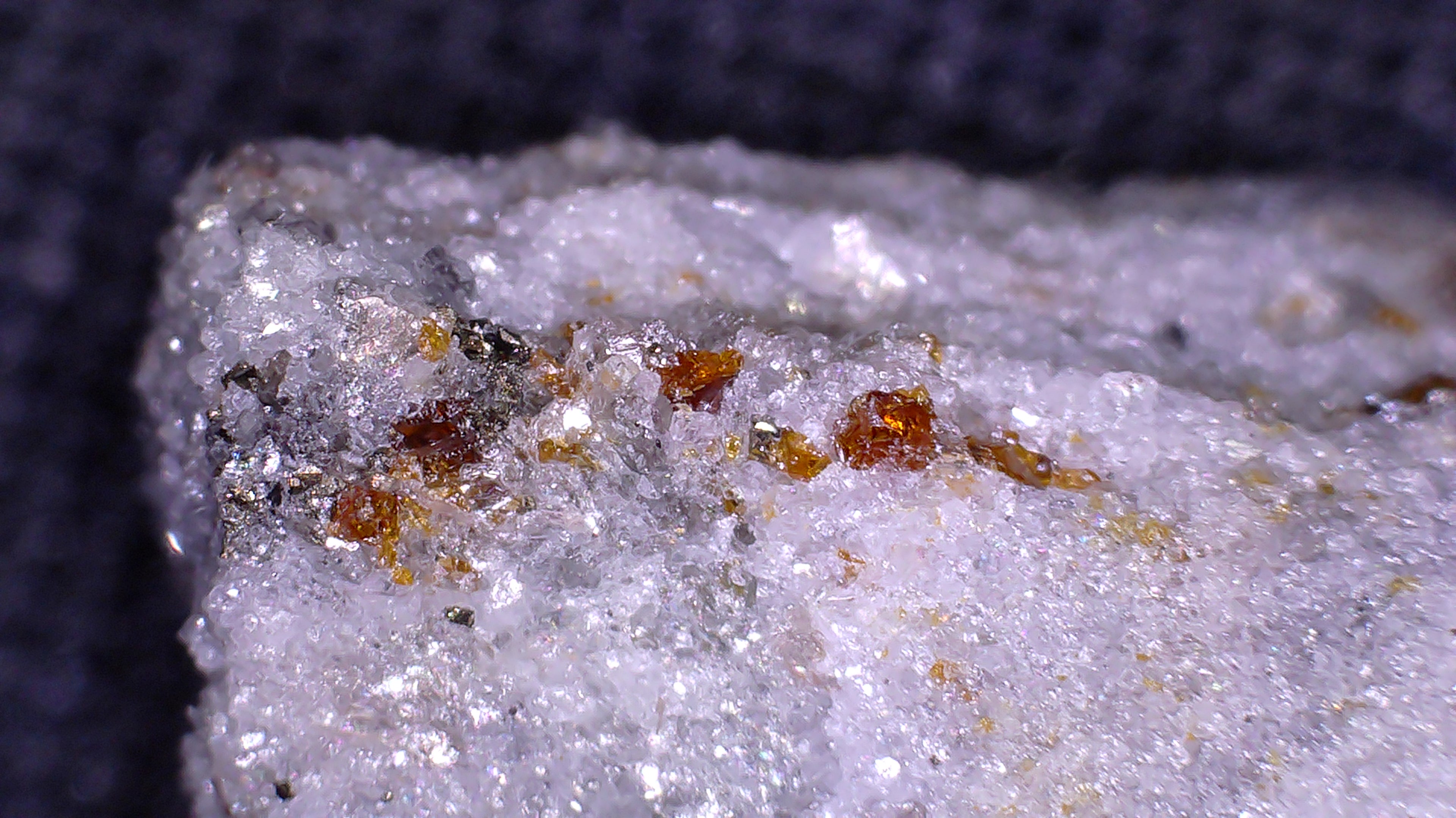 GORCEIXITE with RUTILE (micro and miniature)