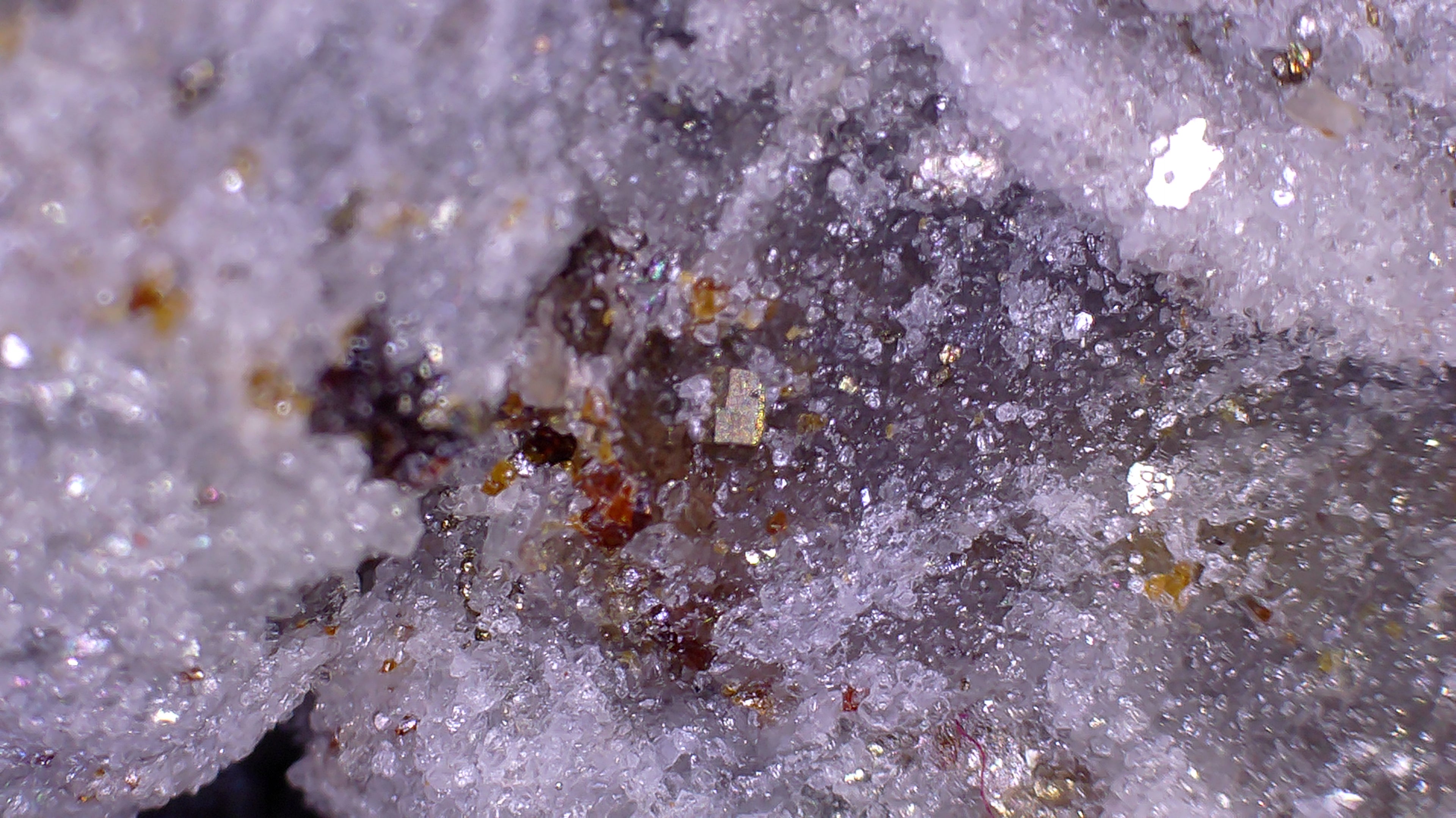 GORCEIXITE with RUTILE (micro and miniature)