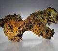 Pyrite crystals on matrix from Spain, golden mineral specimen for collectors