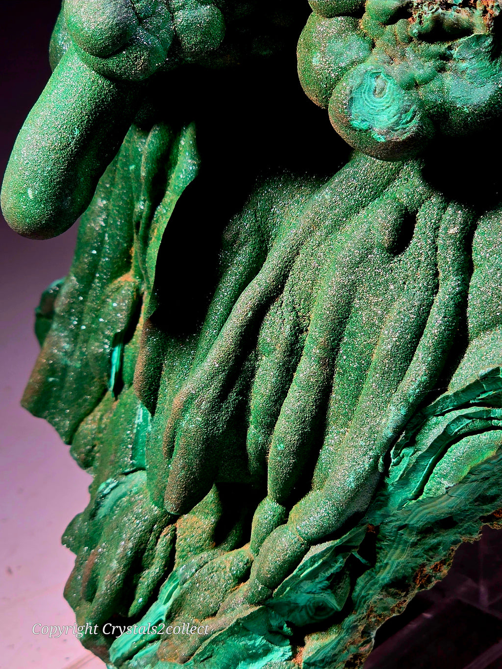 MALACHITE STALACTITE (cabinet)