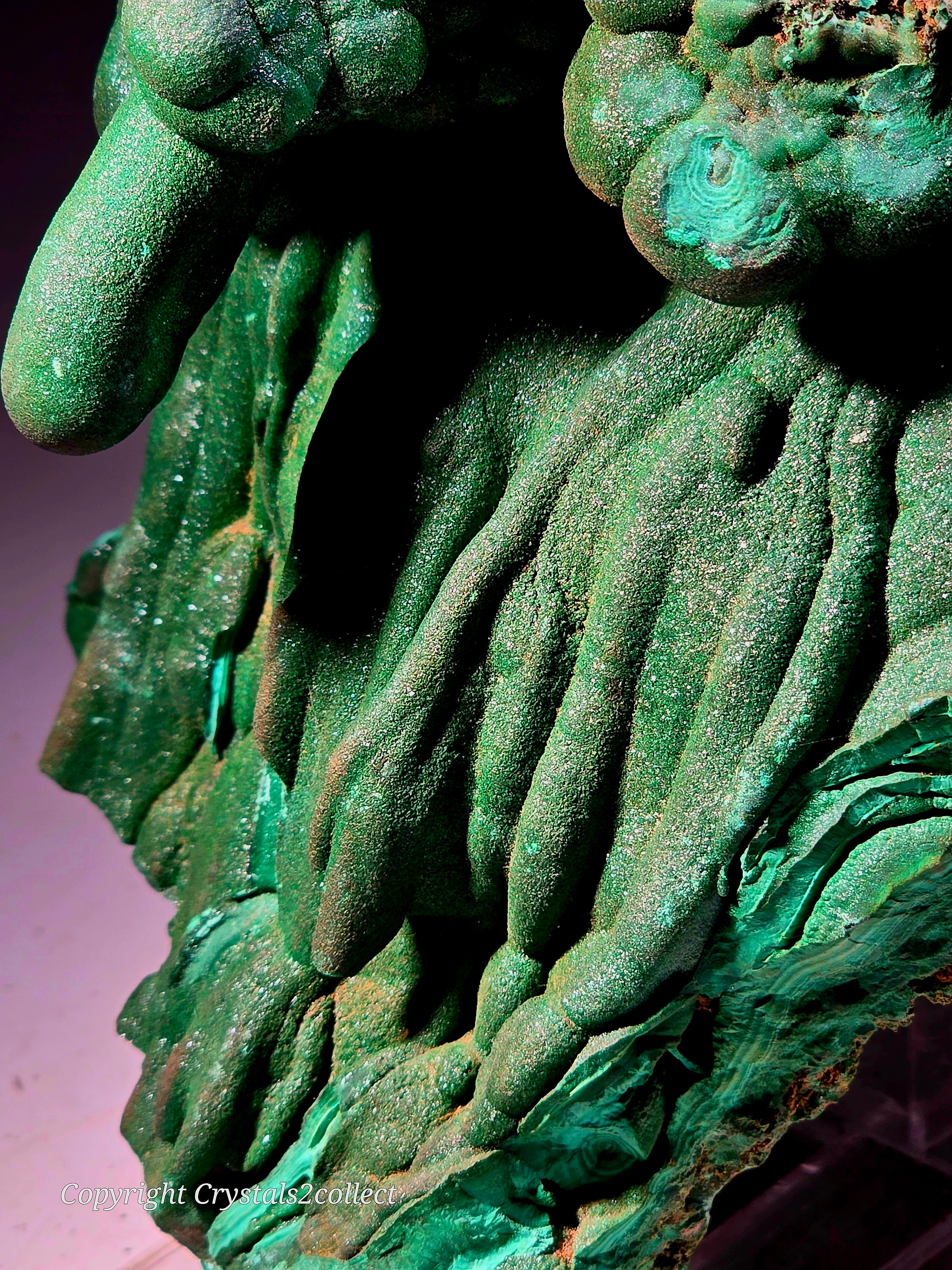 MALACHITE STALACTITE (cabinet)