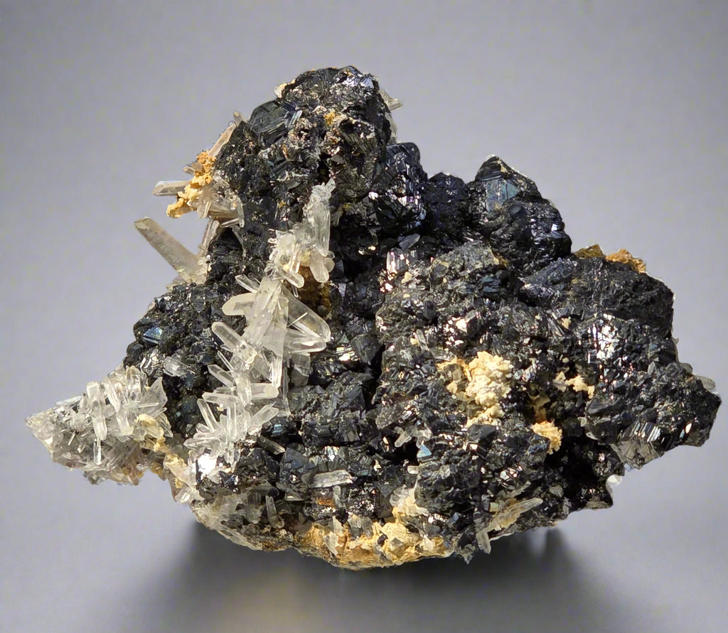 SPHALERITE with QUARTZ (small cabinet)