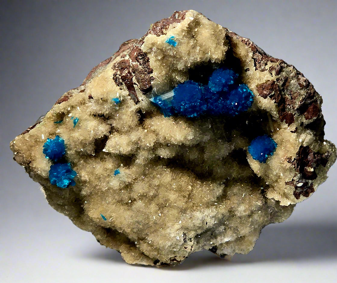 CAVANSITE with STILBITE (small cabinet)