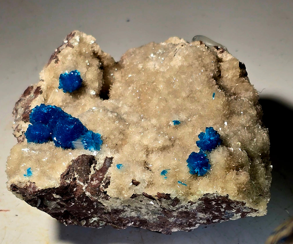 CAVANSITE with STILBITE (small cabinet)
