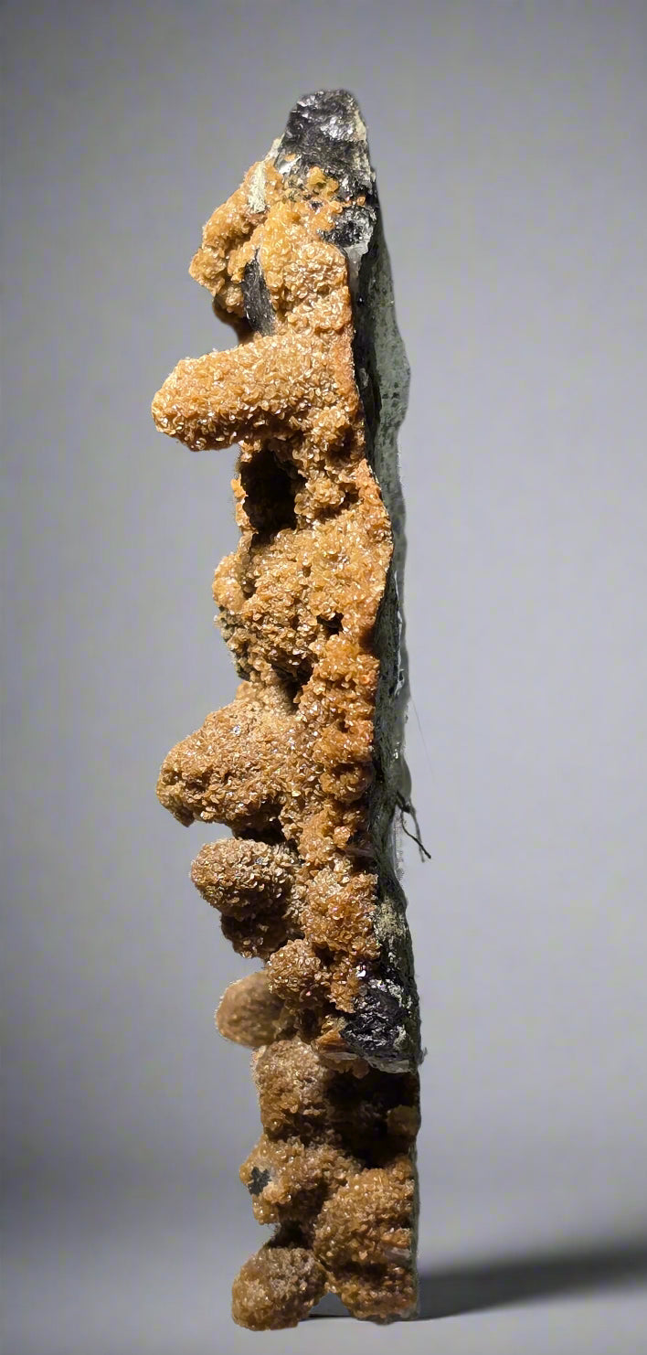 MIMETITE (2 different exhibits) (cabinet), SPHALERITE on GALENA (cabinet)