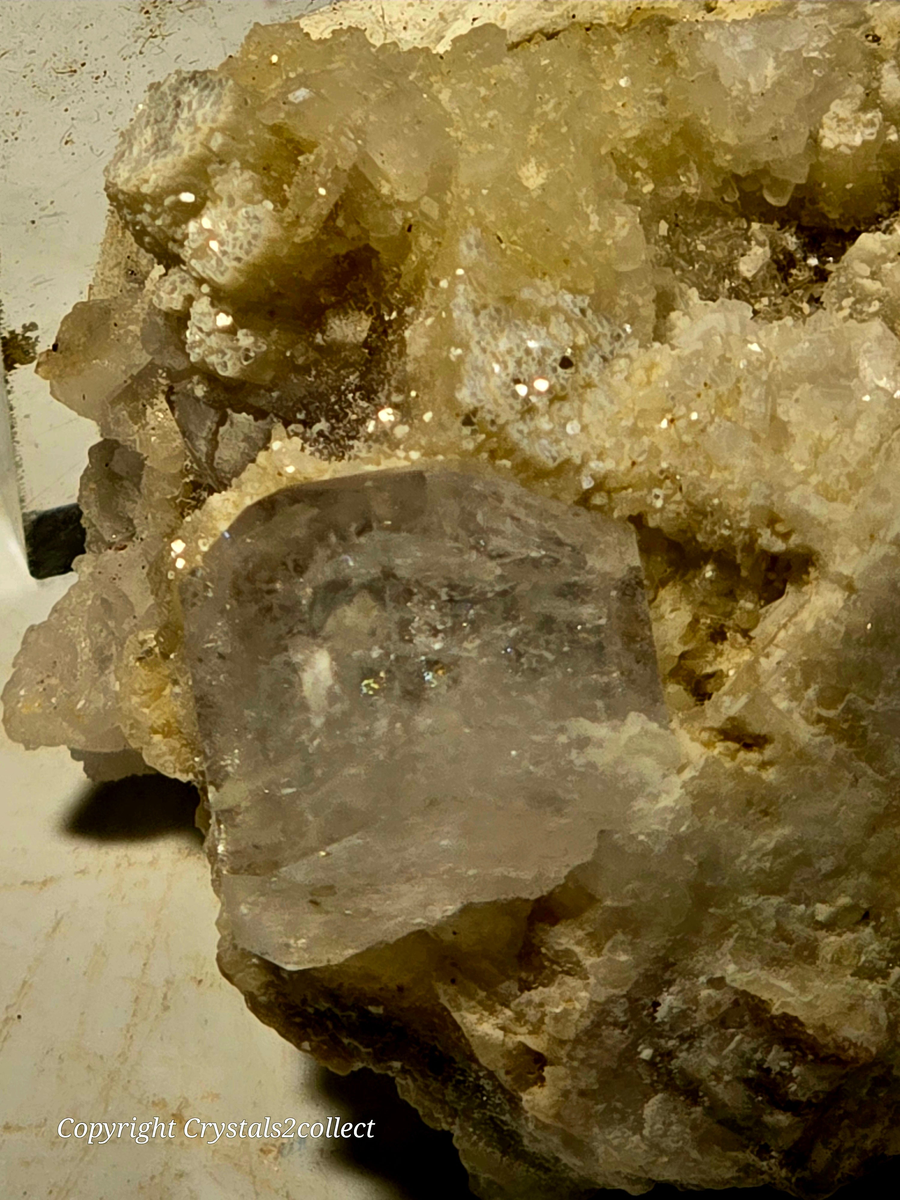 MORGANITE (SLIGHTLY PINK) BERYL, (miniature)