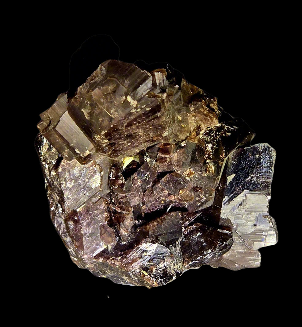 AXINITE (-Mg) - MAGNESIOAXINITE (cabinet)