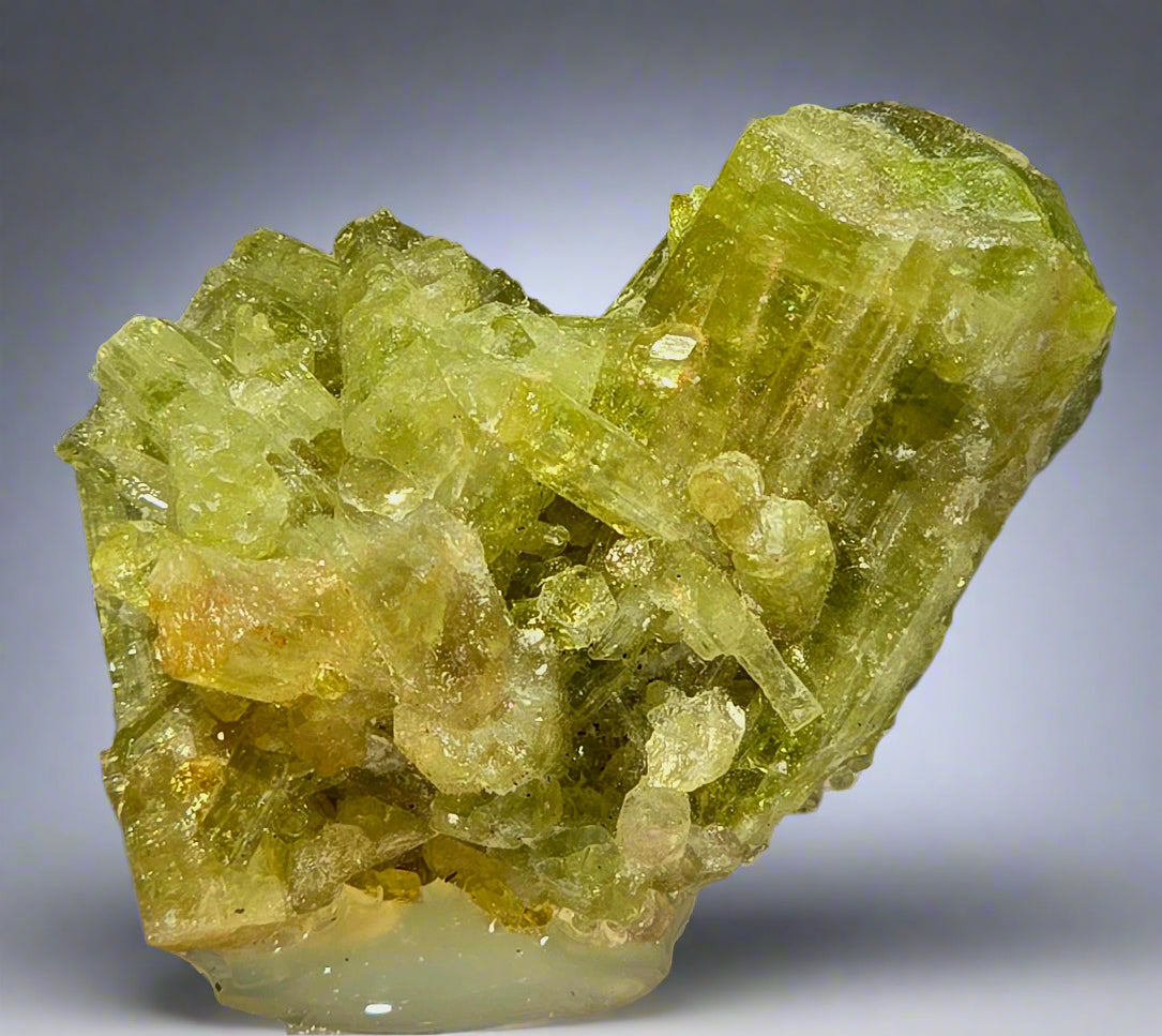 TOURMALINE CLUSTER GREEN (miniature)