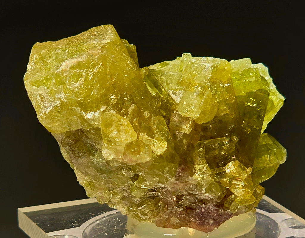 TOURMALINE CLUSTER GREEN (miniature)