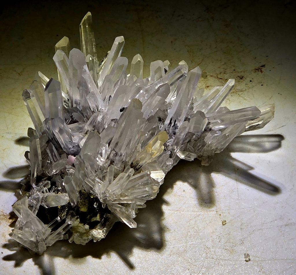 CHALCOPYRITE QUARTZ (small cabinet)