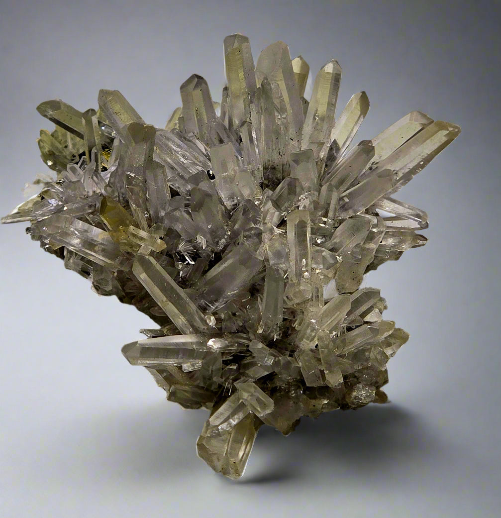 CHALCOPYRITE QUARTZ (small cabinet)