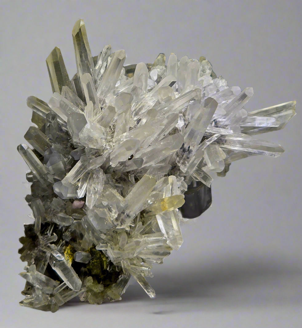 CHALCOPYRITE QUARTZ (small cabinet)