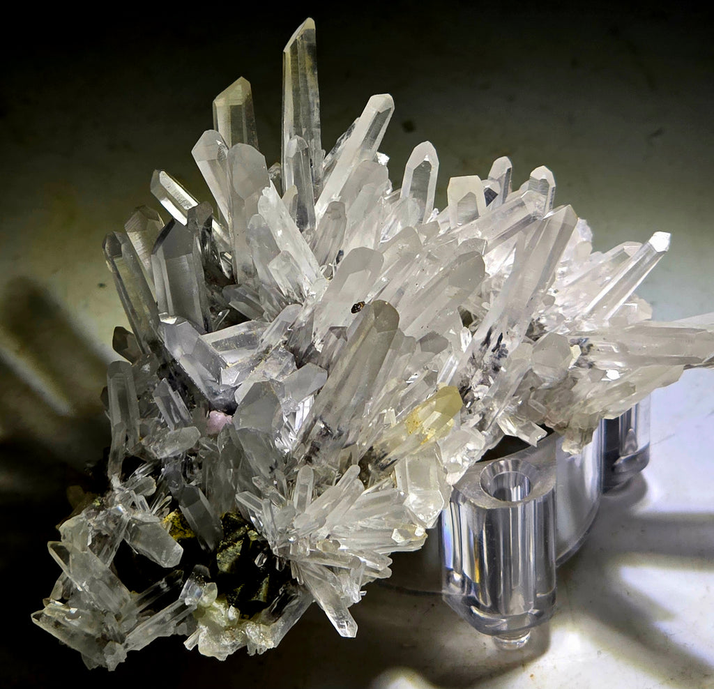 CHALCOPYRITE QUARTZ (small cabinet)