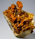 VANADINITE on BARYTE, Mibladen MOROCCO (miniature)