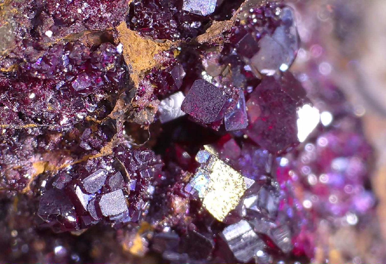 FLUORITE (miniature, micromount crystals)