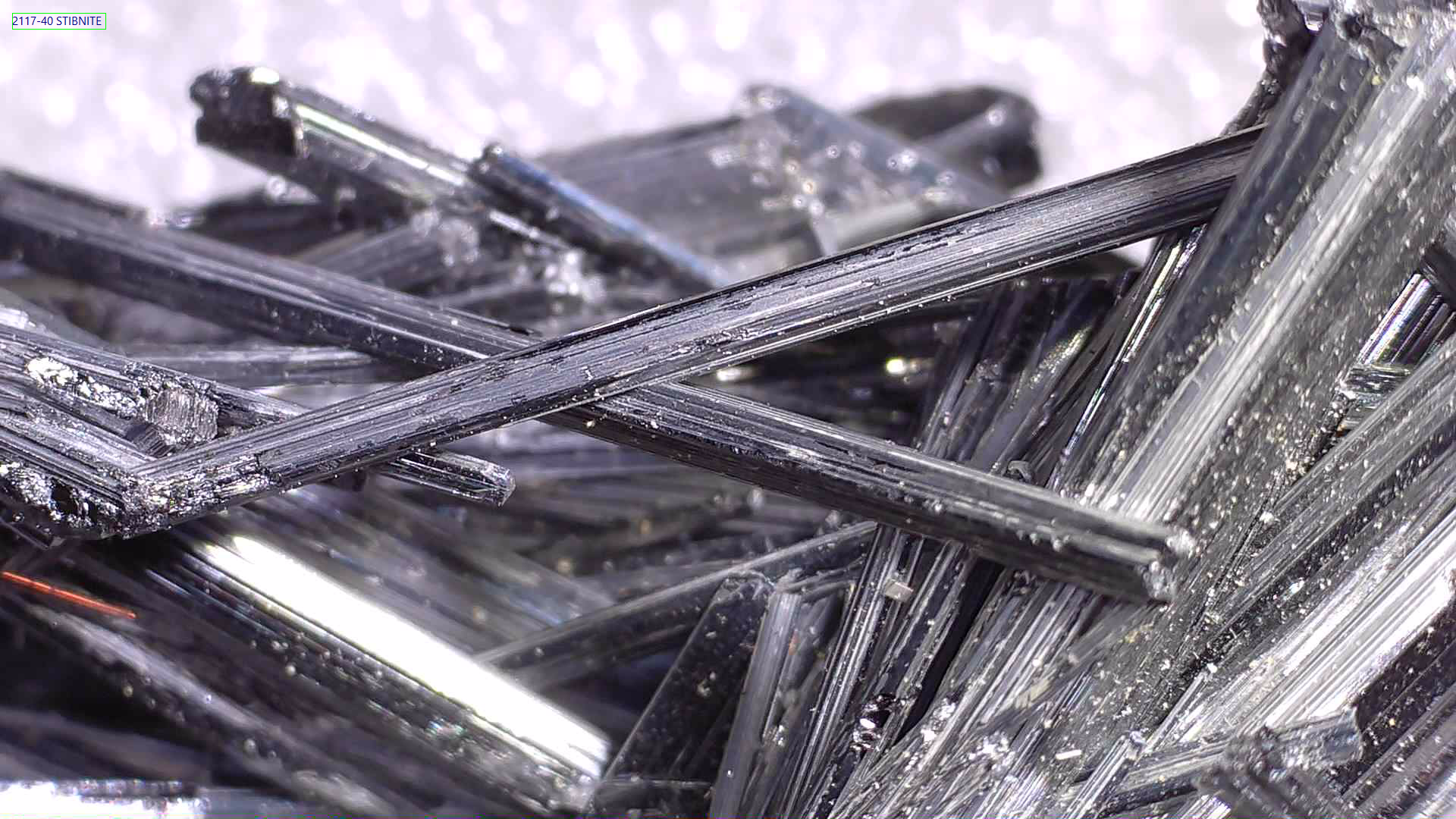 ANTIMONITE-STIBNITE (miniature)