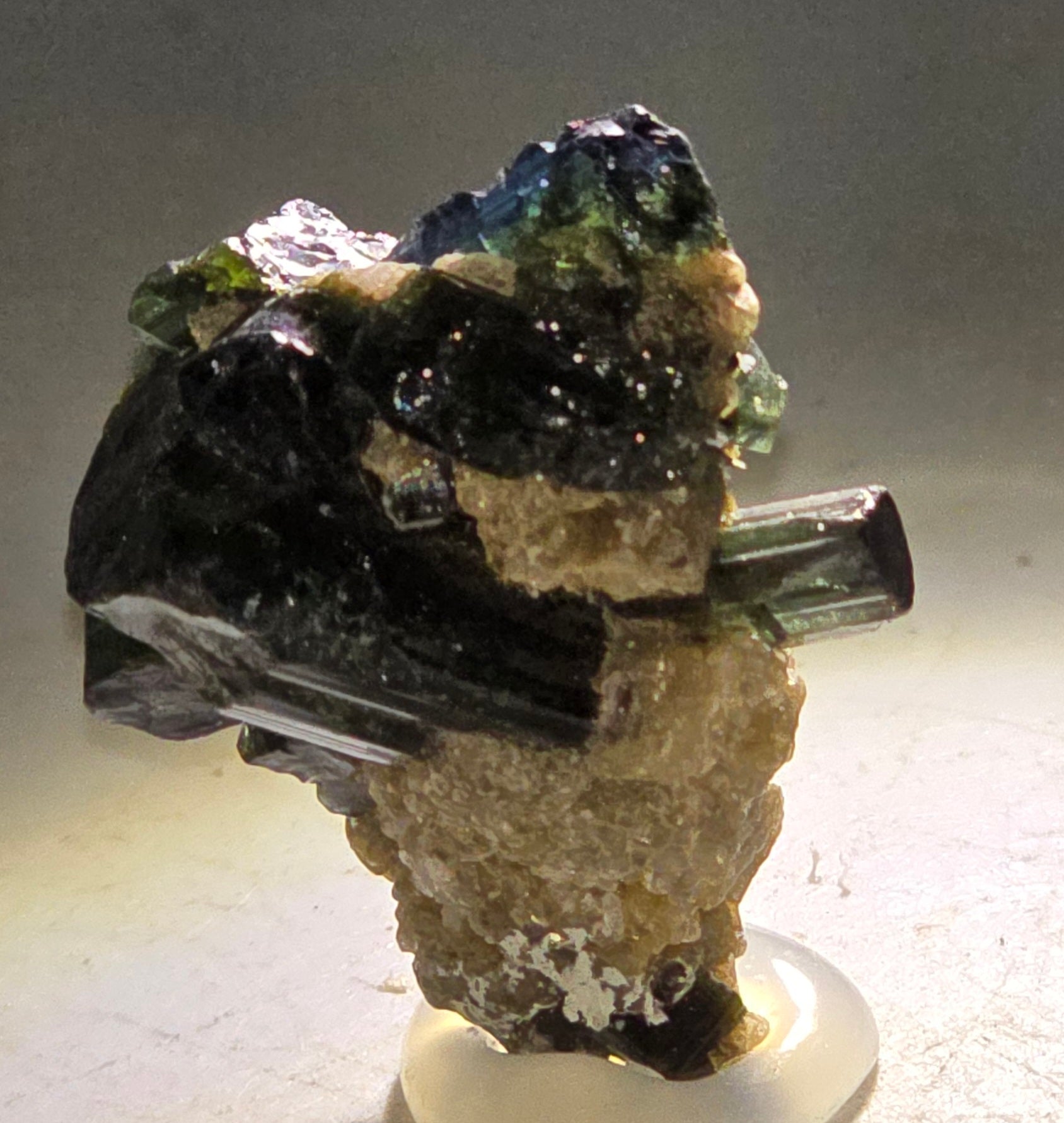 TOURMALINE DARK BLUE AND GREEN (miniature)