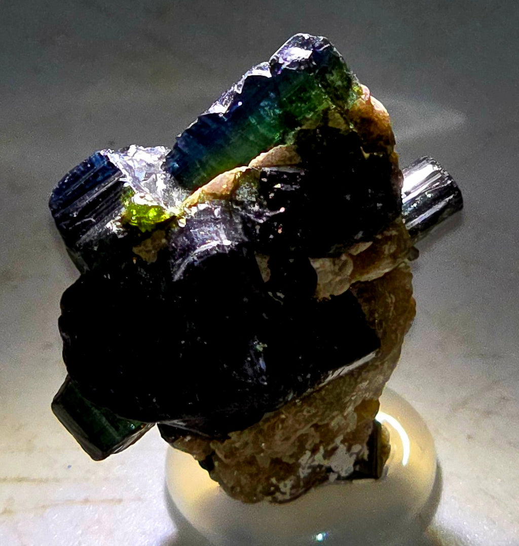 TOURMALINE DARK BLUE AND GREEN (miniature)
