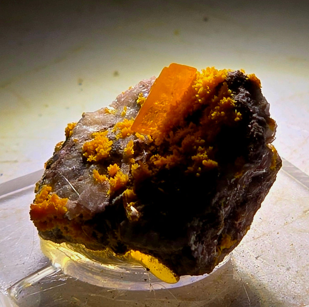 WULFENITE (miniature)