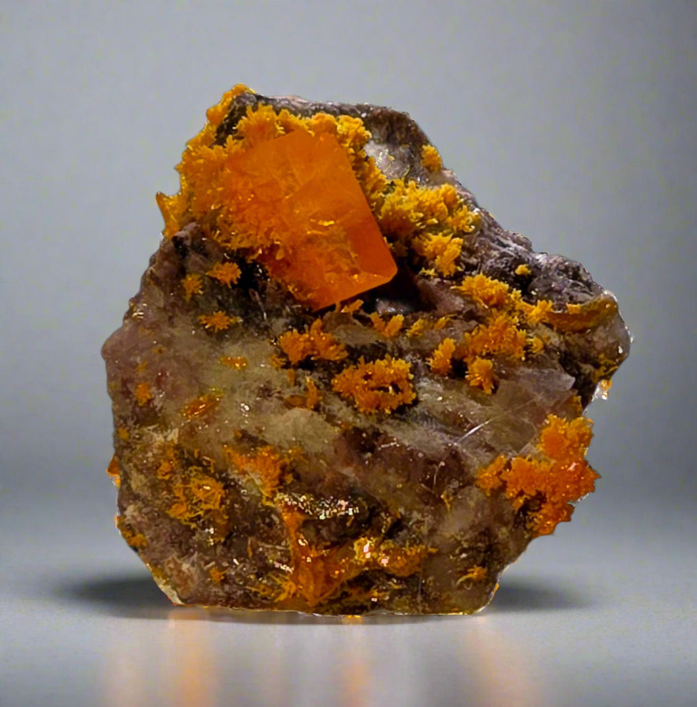 WULFENITE (miniature)