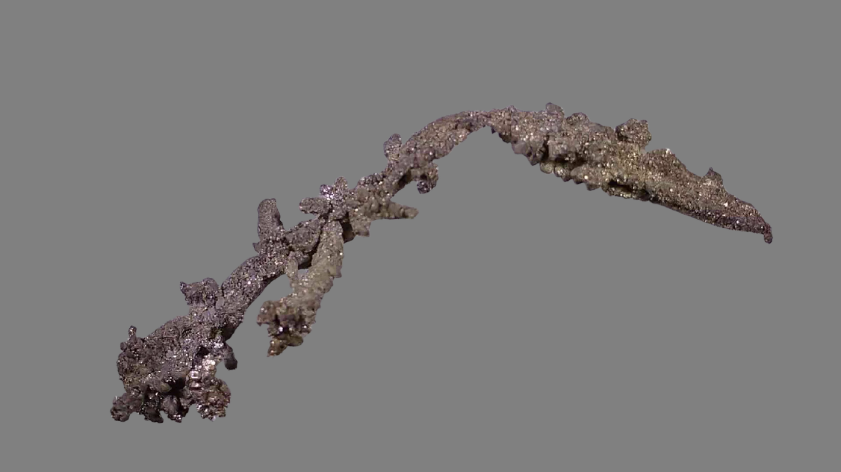 SILVER (micromounts, single wire with crystals)