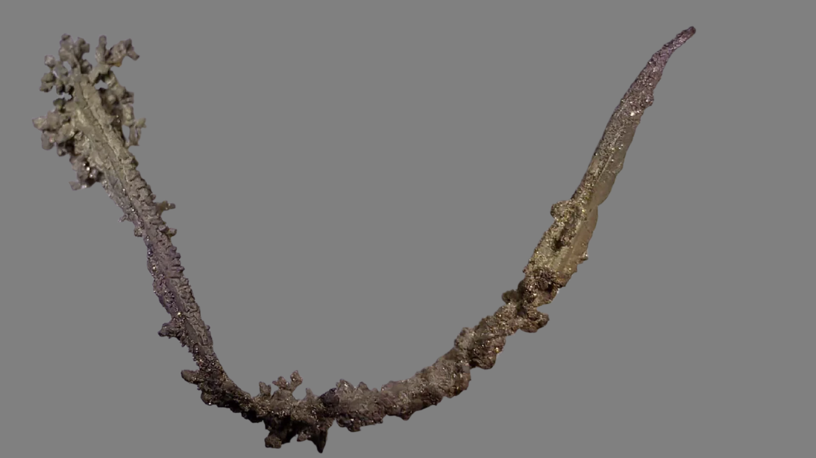 SILVER (micromounts, single wire with crystals)