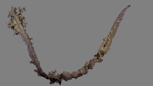 SILVER (micromounts, single wire with crystals)