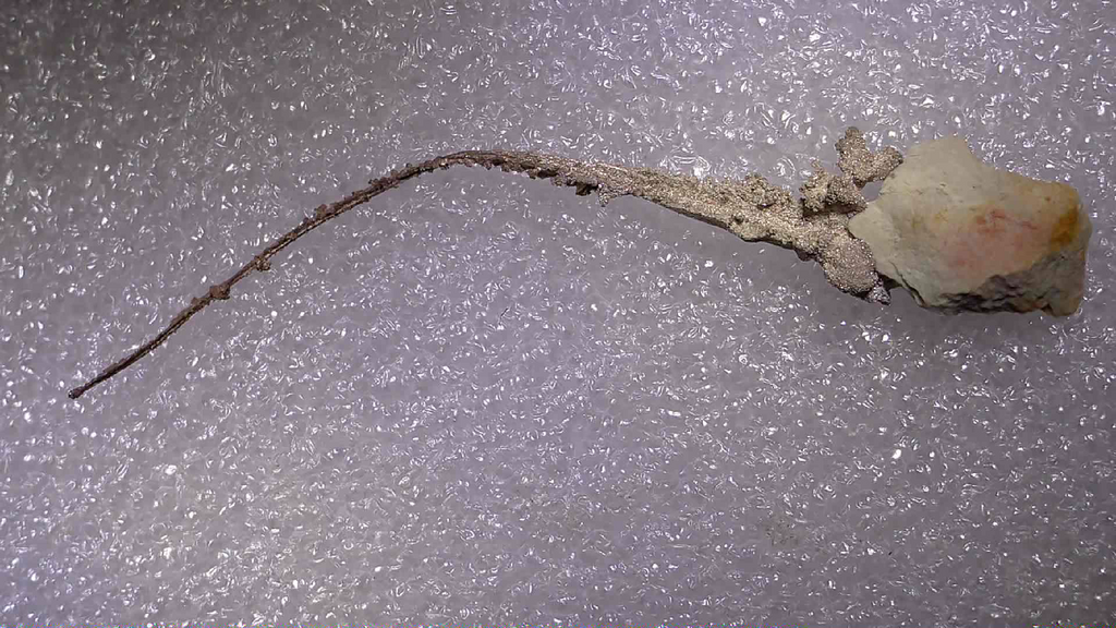 SILVER on MATRIX (micromount)