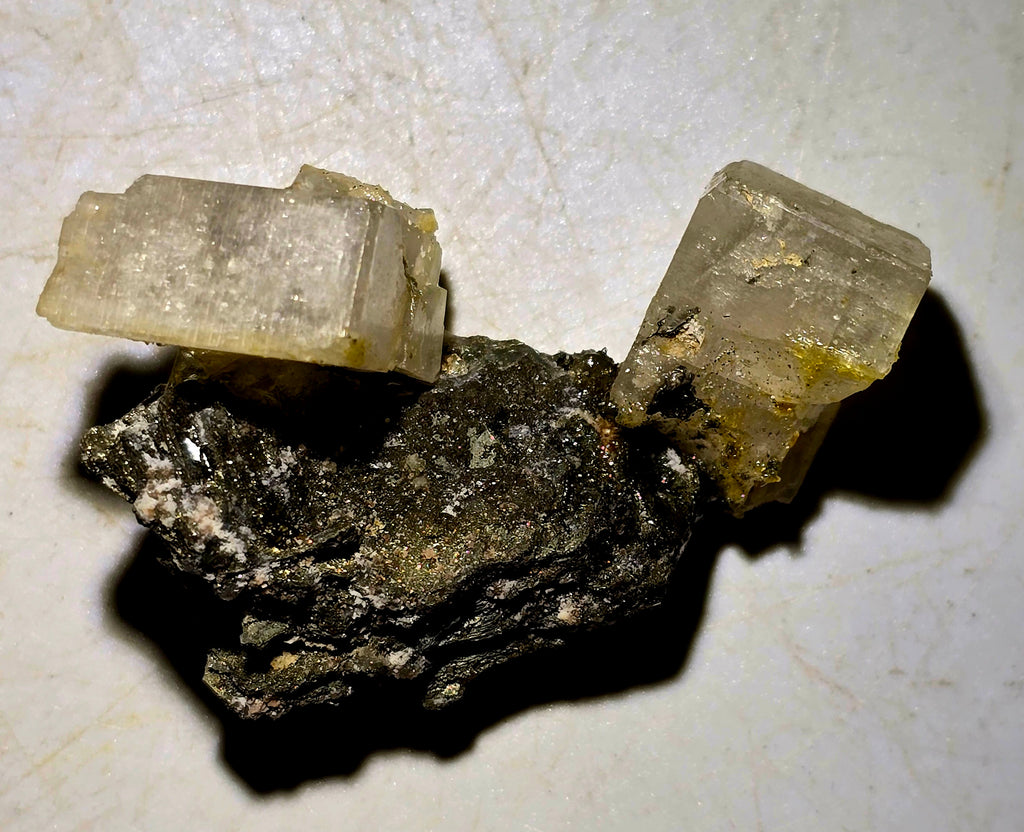 BLÖDITE with HALITE (miniature)