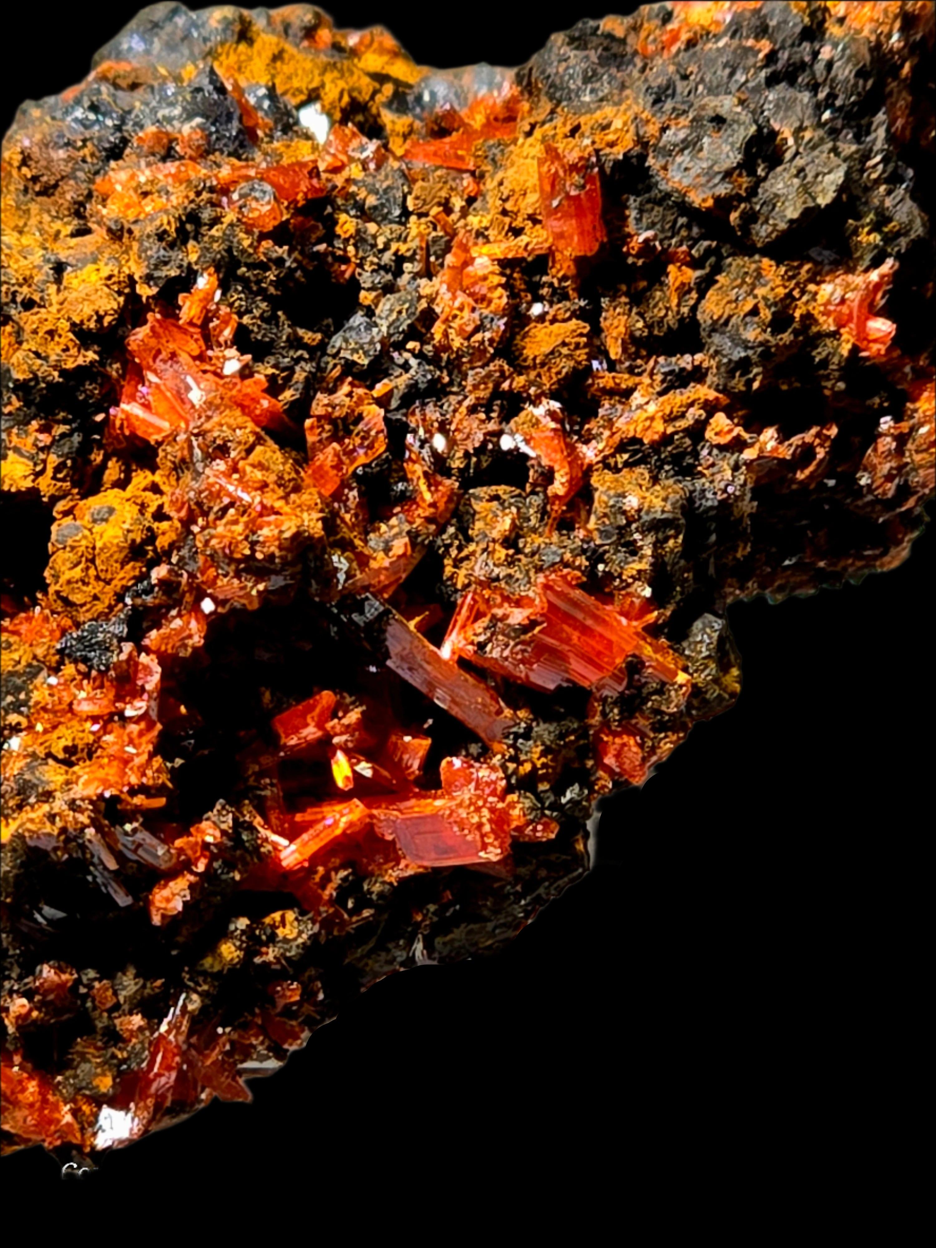 CROCOITE (miniature)