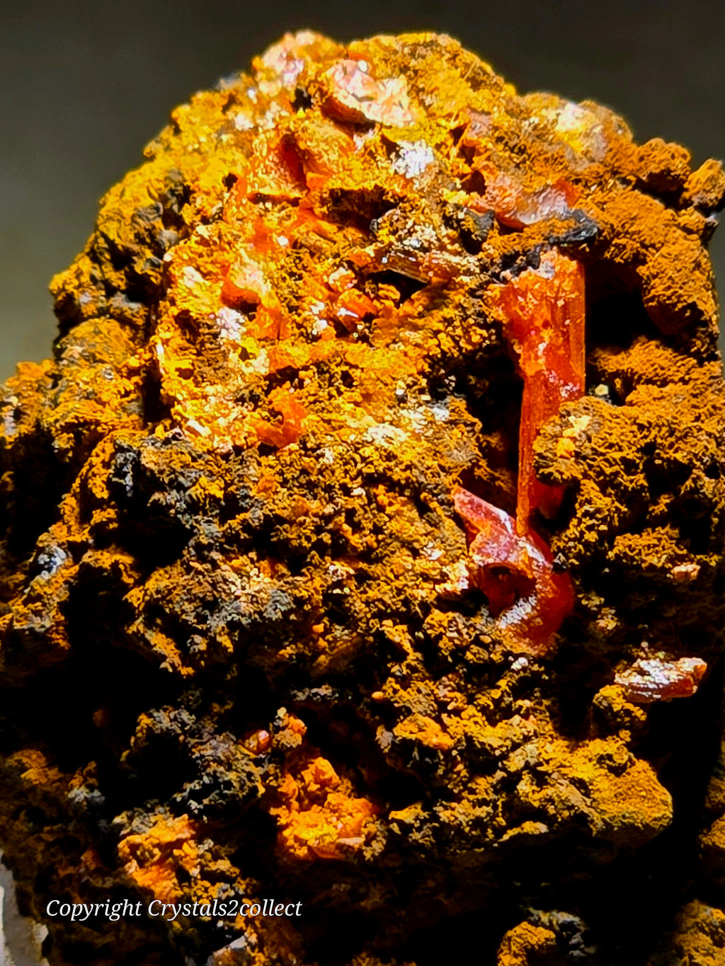 CROCOITE (miniature)