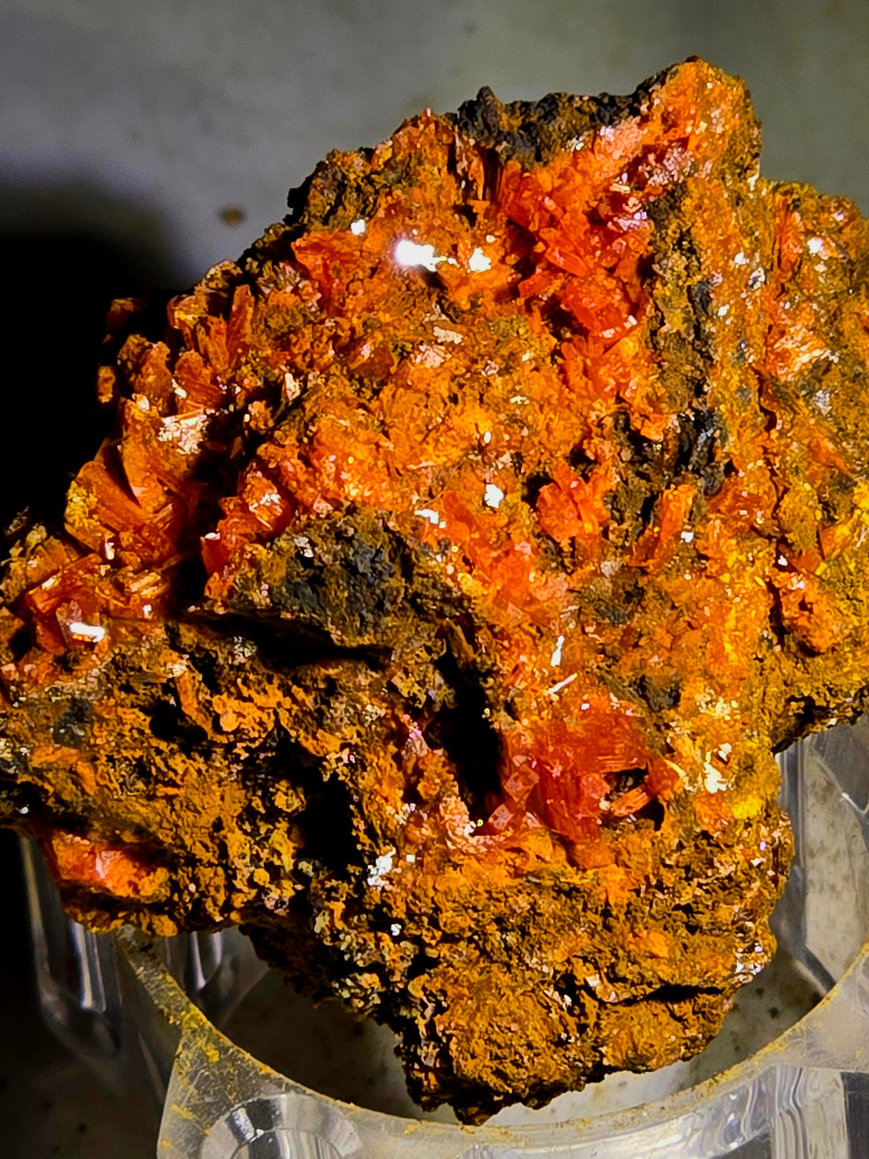 CROCOITE (miniature)