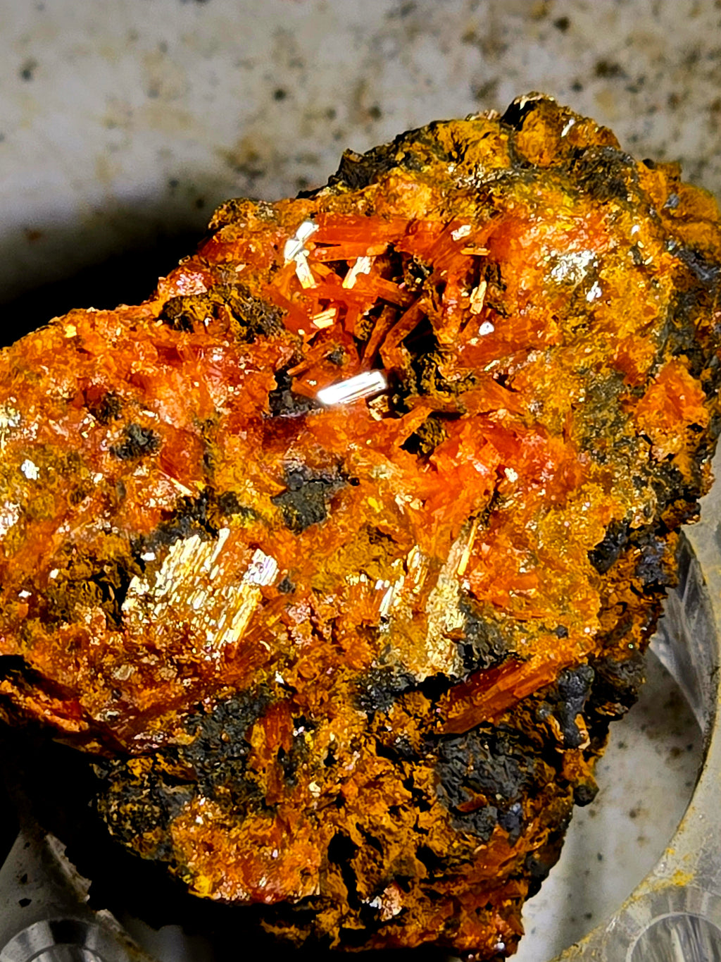 CROCOITE (miniature)