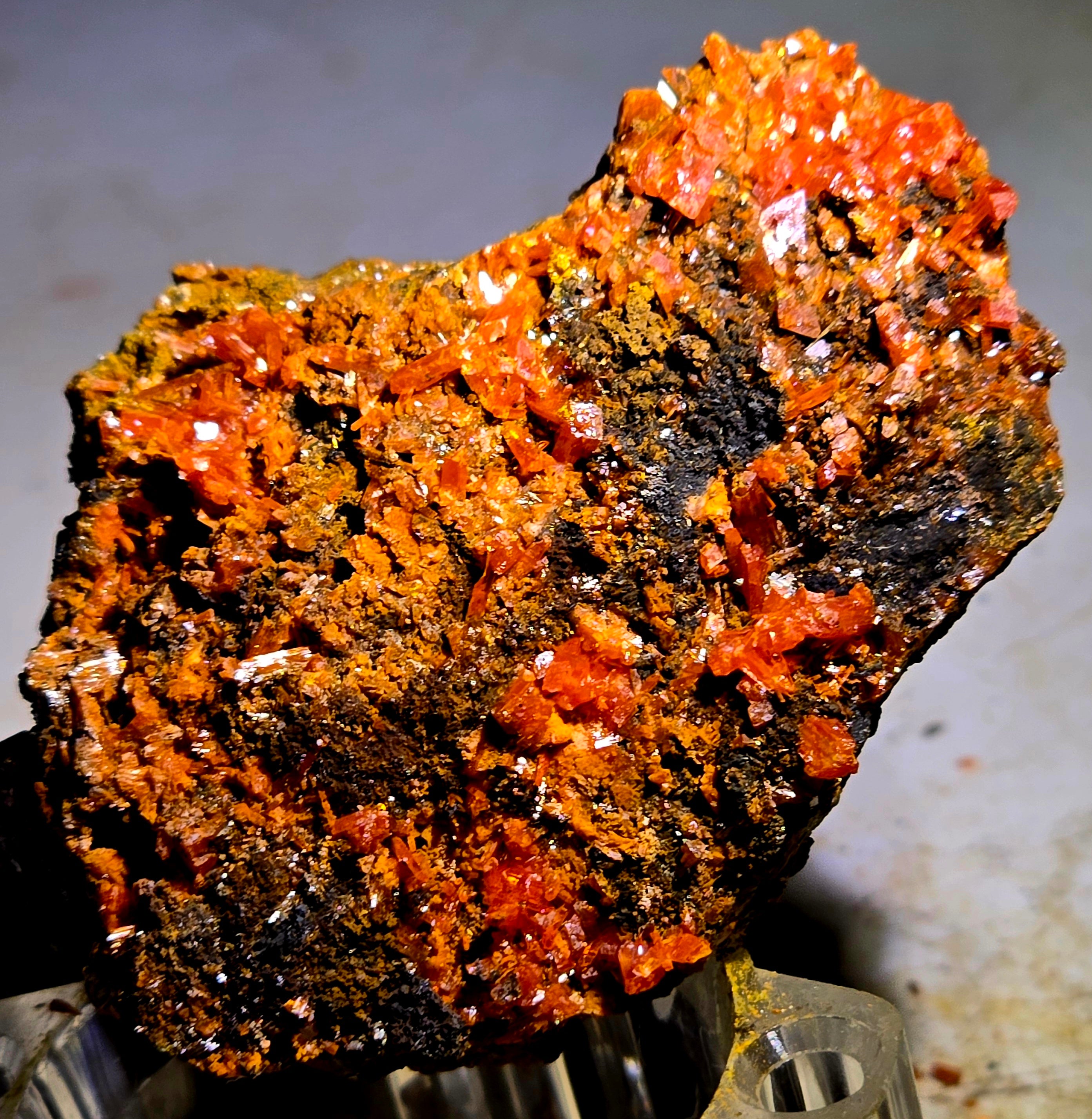 CROCOITE (miniature)