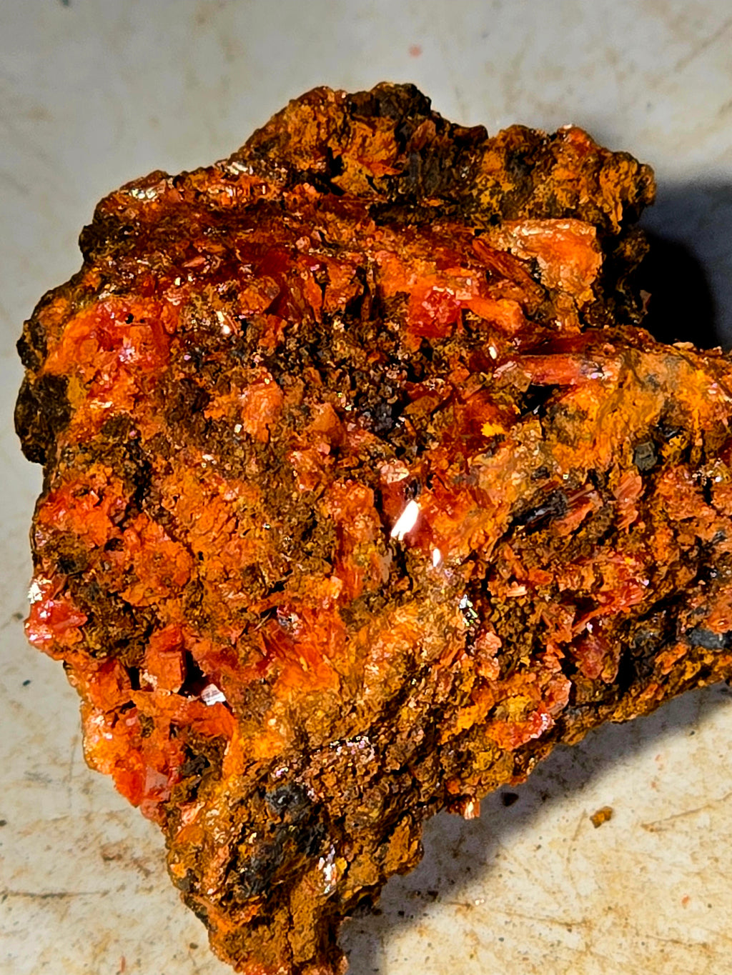 CROCOITE (miniature)