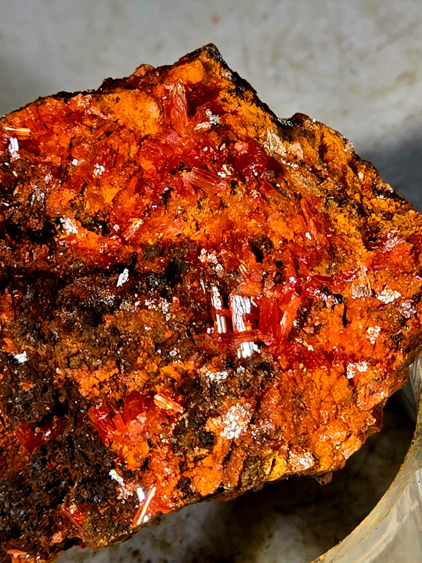 CROCOITE (miniature)