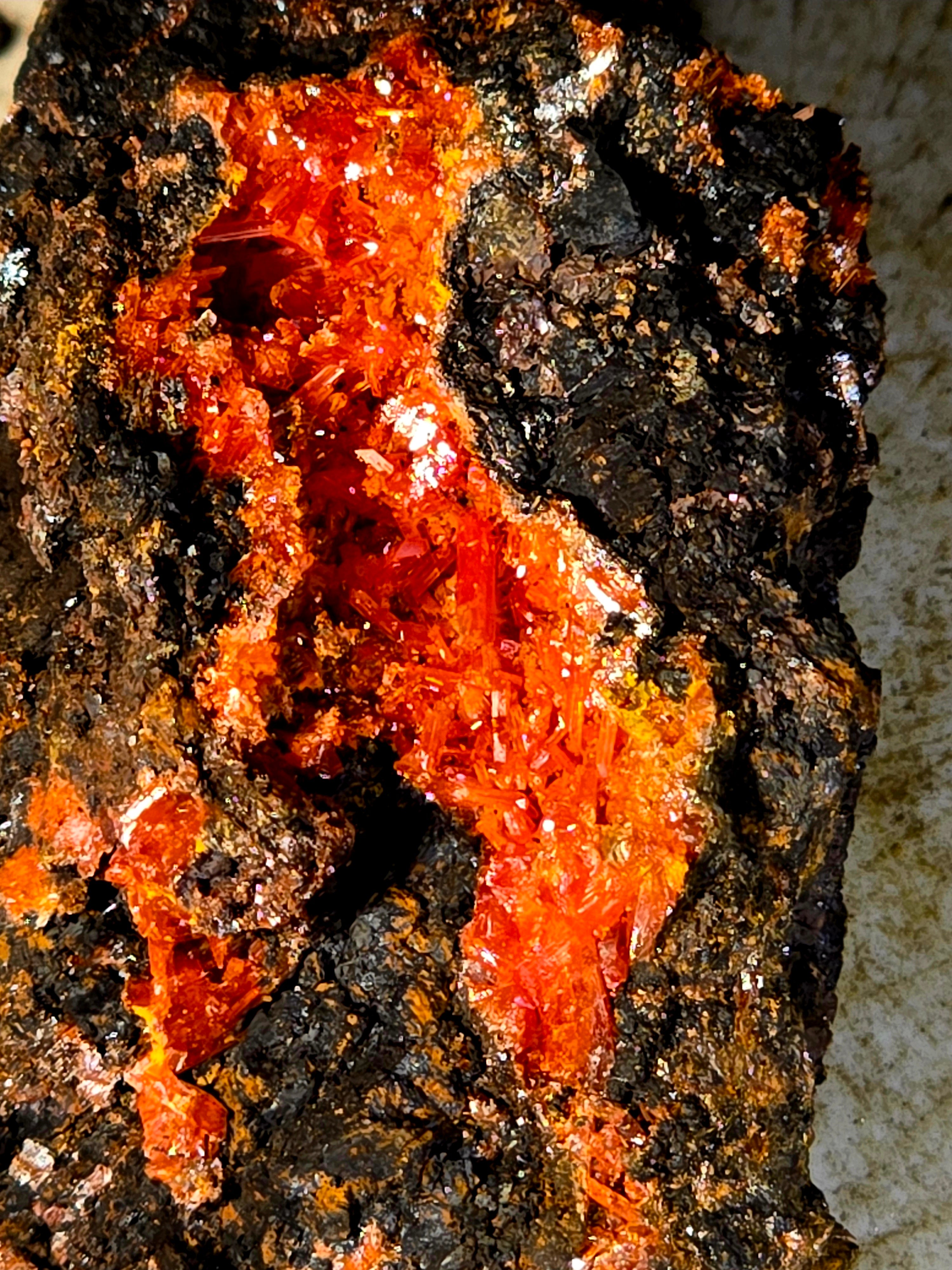 CROCOITE (miniature)