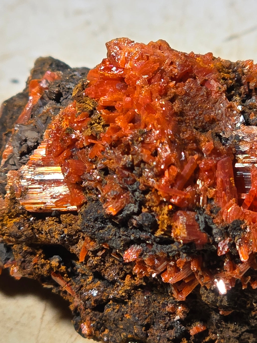CROCOITE (miniature)