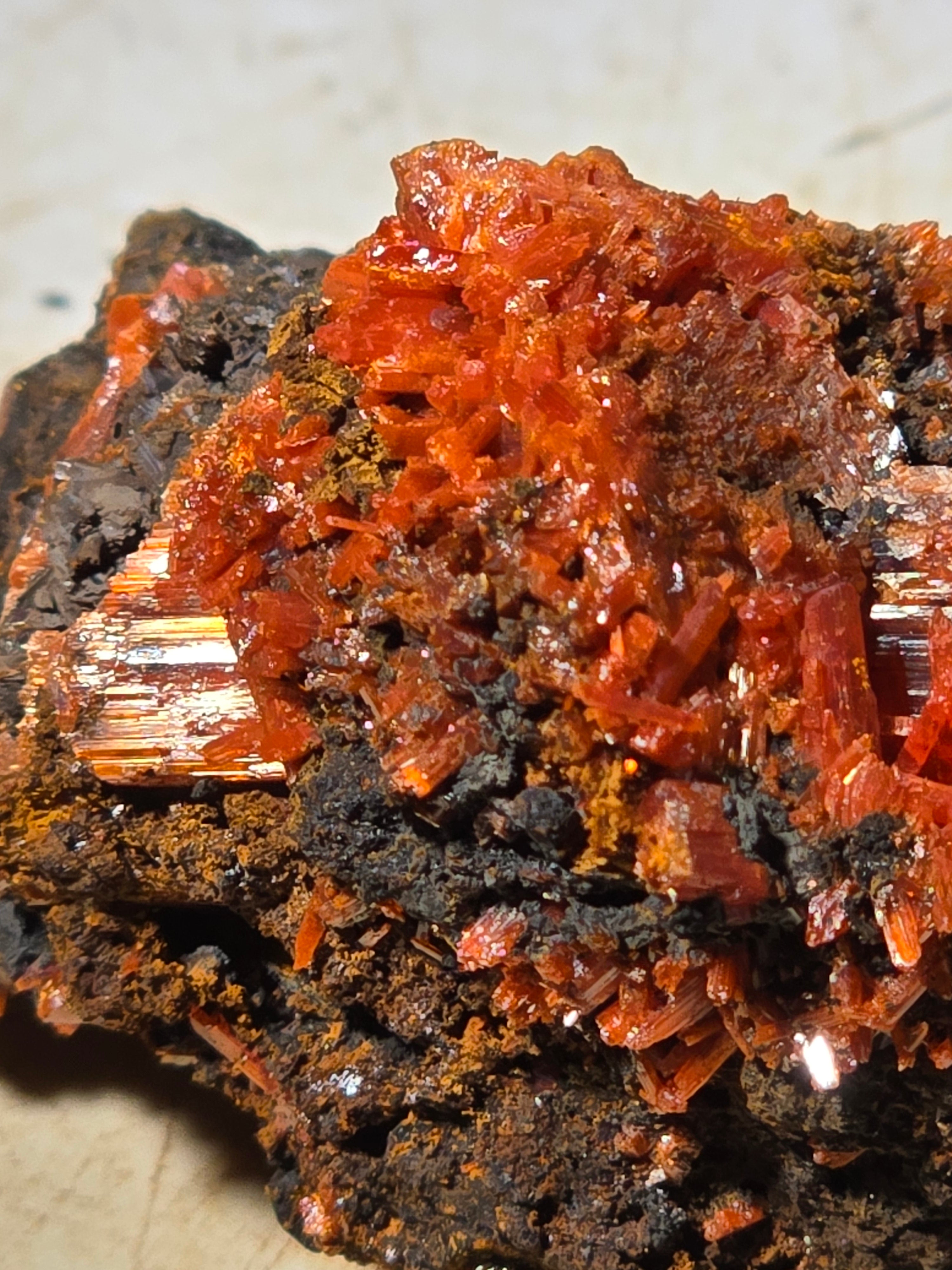 CROCOITE (miniature)