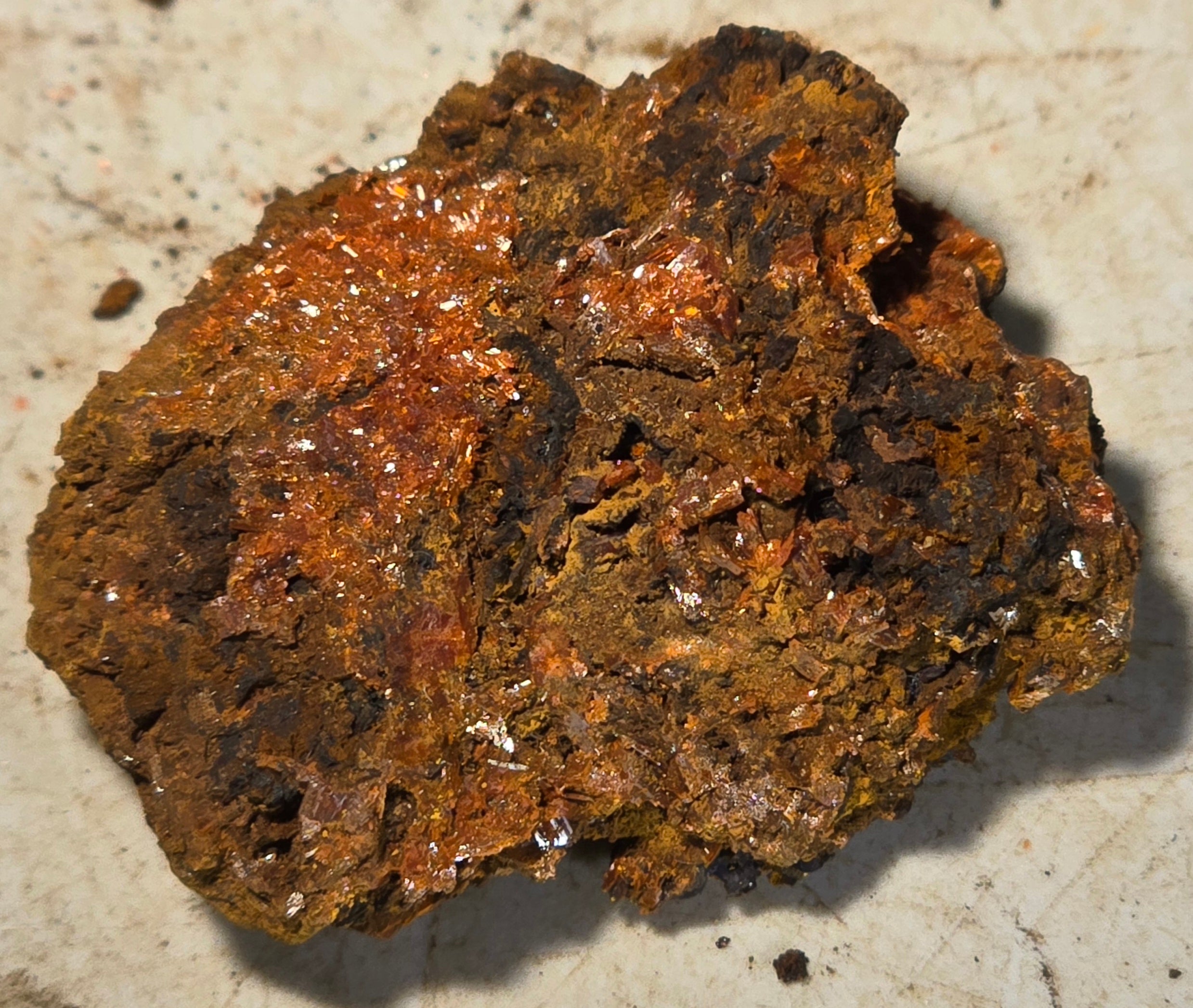 CROCOITE (miniature)