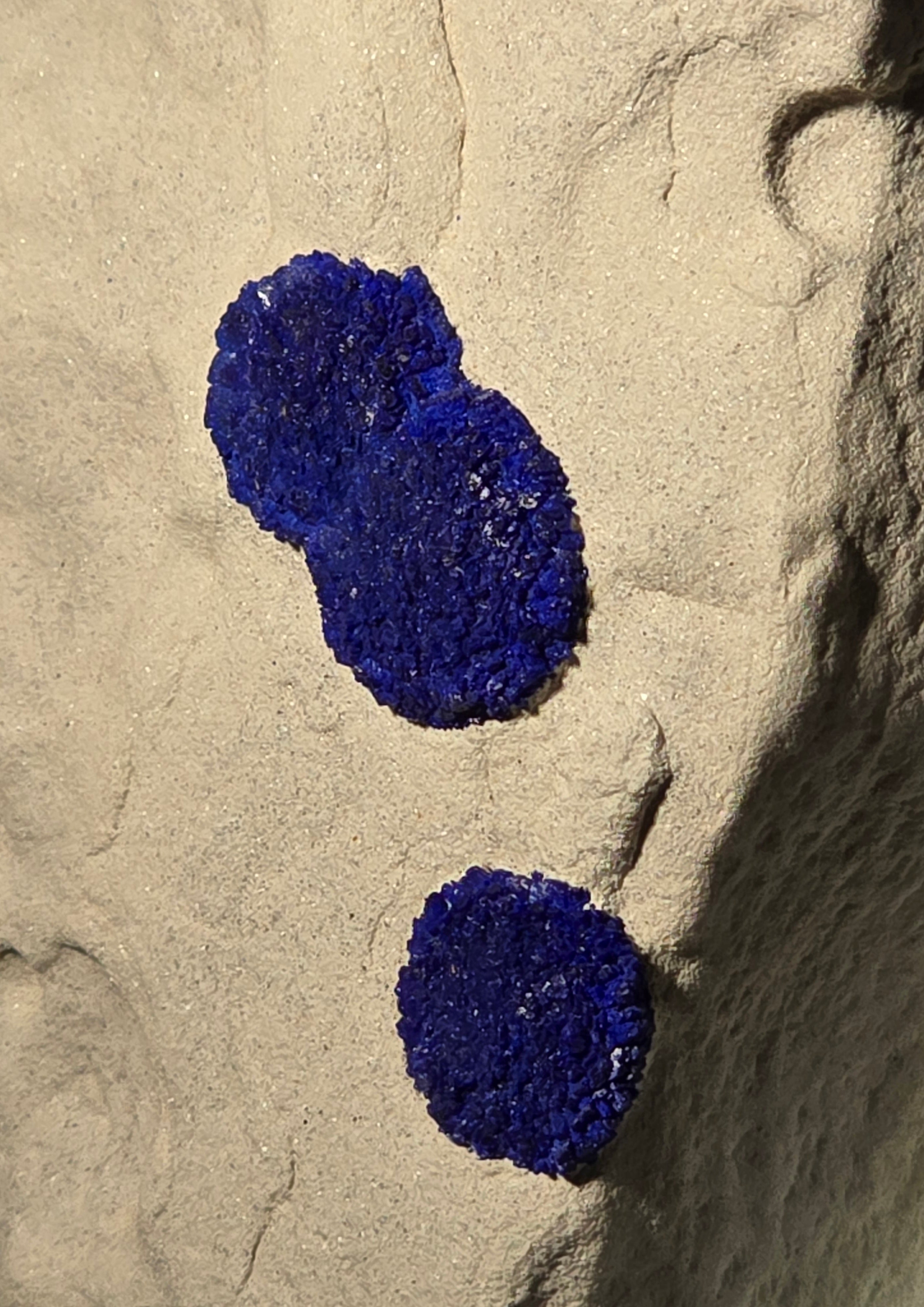 AZURITE ROSETTES (cabinet)